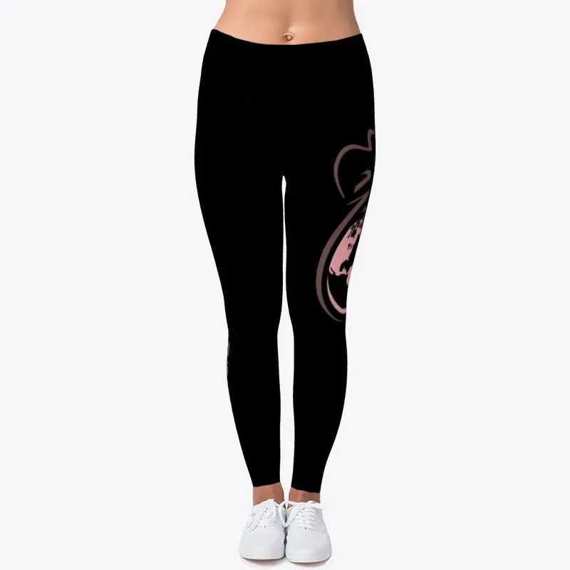 BWSTW LEGGINGS  (PINK logo)